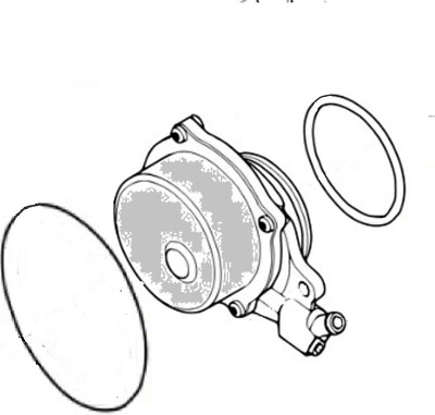 Vakuumpumpendichtung Dichtung für Vakuumpumpe 11 66 7 795 143 +  11 66 7 786 841