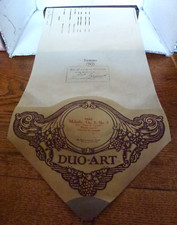 Duo-art Piano Roll Melodie Op 8 No3 Composed And Played By Ignacy Jan Paderewski