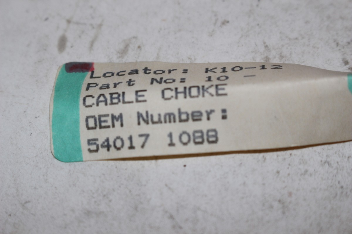 KAWASAKI NINJA ZX750 ZX1100 CHOKE CABLE LINE (TOC565) | eBay