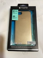 NEW GENUINE Mophie iPhone 7 Magnetic Base Case GOLD Protective Hold Thin Attach