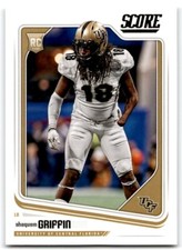 2018 SCORE SHAQUEM GRIFFIN RC UCF KNIGHTS #424
