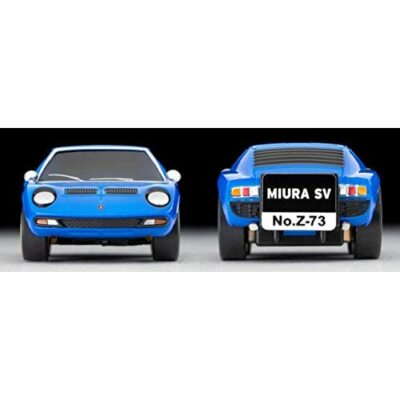 TOMYTEC Choro Qzero Z-73b Lamborghini Miura SV Blue 314059 w