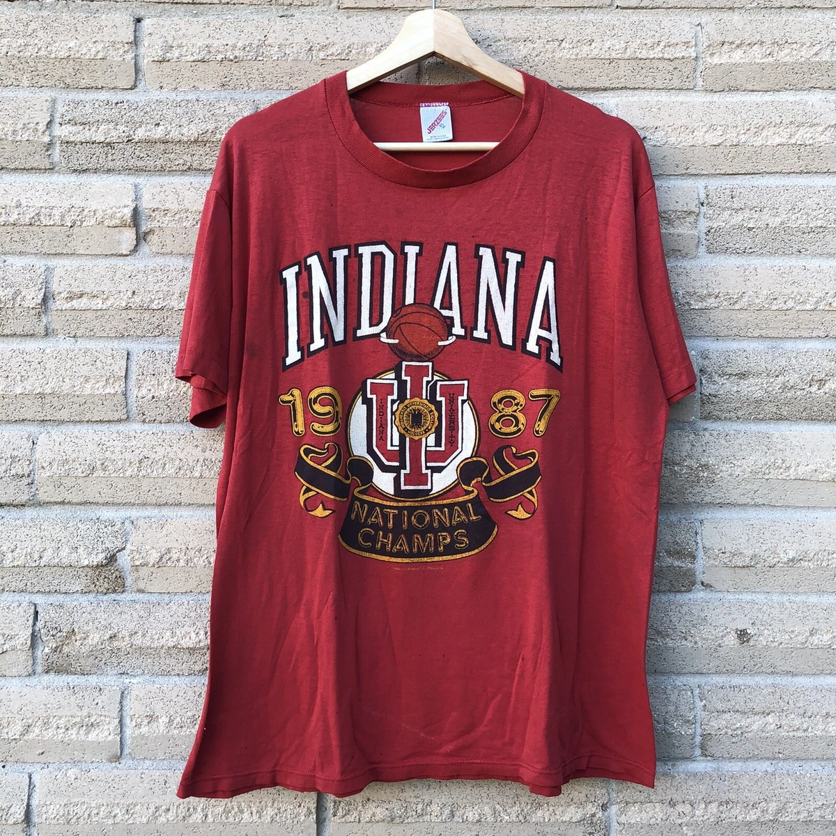 Indiana Hoosiers basketball championship jersey