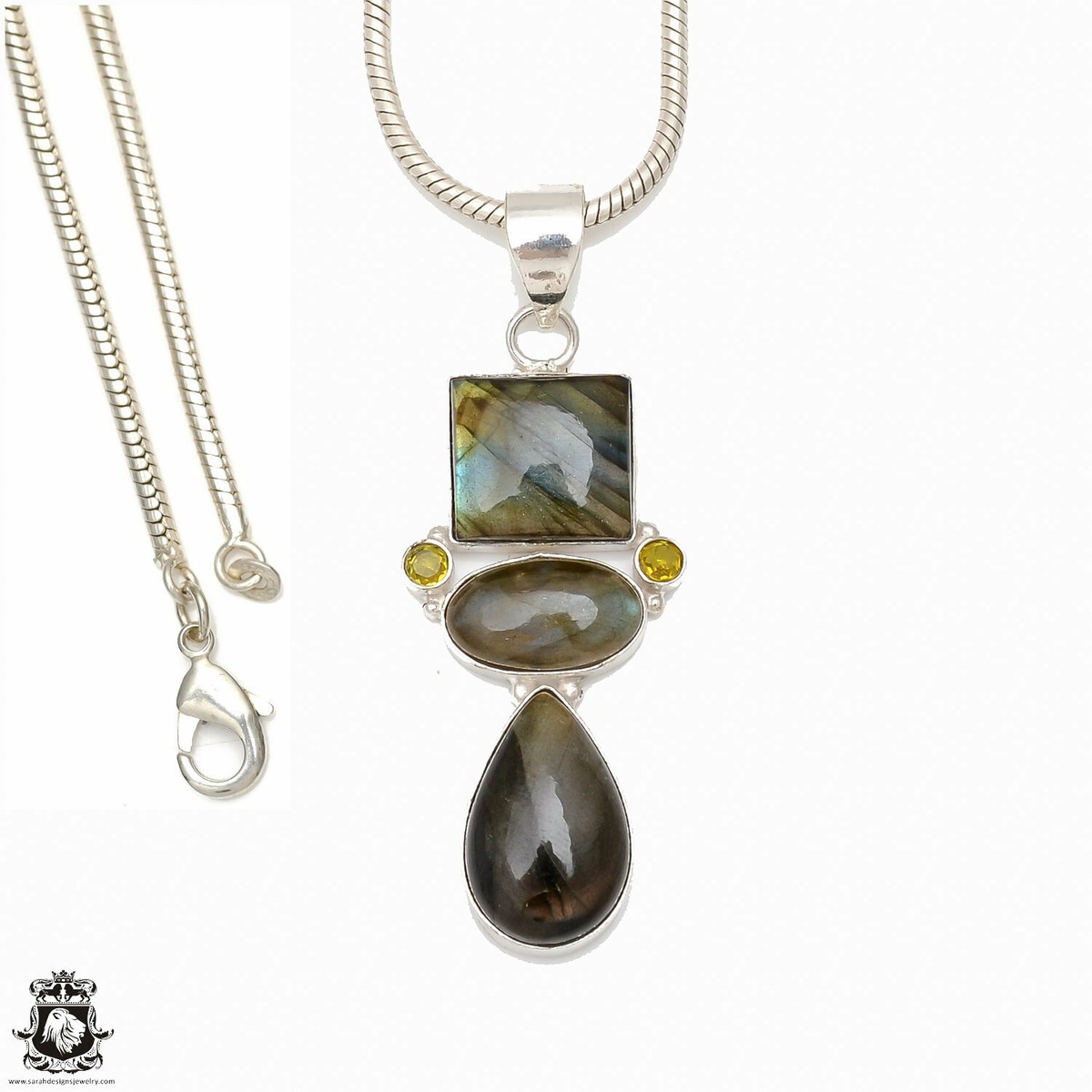 【ラブラドライト】 スネイク シェイプ　B　LABRADORITE SNAKE High Quality Labradorite Snake Carving Crystal Wholesale