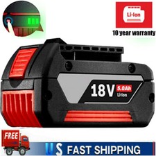BAT609 For BOSCH 18V CORE 18 Volt 5.0 Ah High Performance Battery BAT618 Li-ion