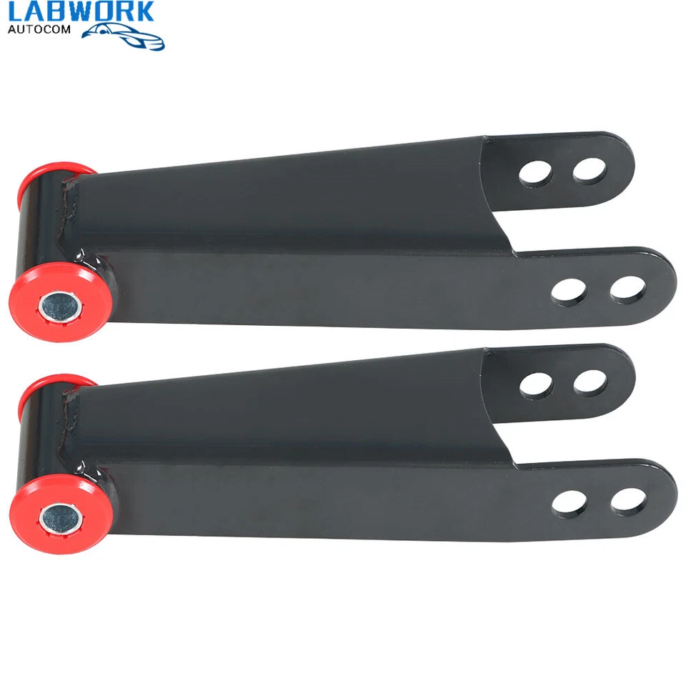 3" Rear Lowering Drop Shackle For Chevy Silverado Sierra 2500HD 3500HD 2001-2010 - Image 3 of 4