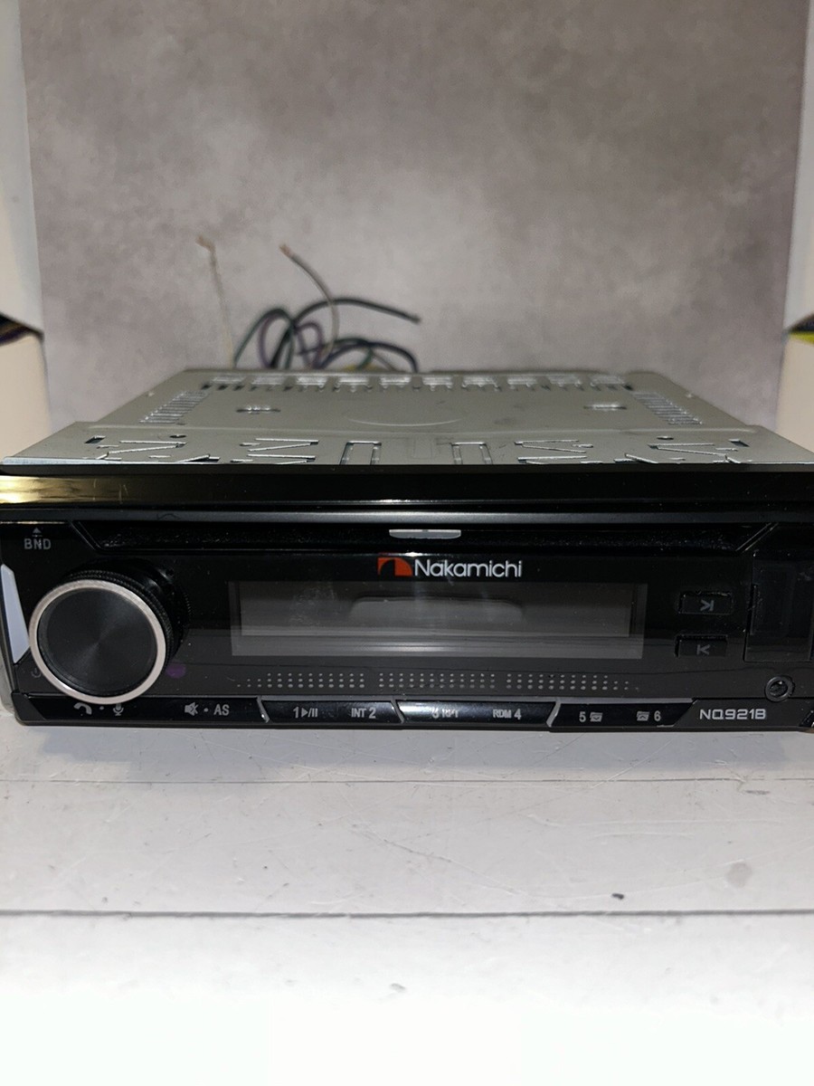 nakamichi NQ921B ナカミチ dvd Bluetooth 1din Nakamichi NQ921B 1 DIN Bluetooth USB CD/DVD Radio Car Stereo