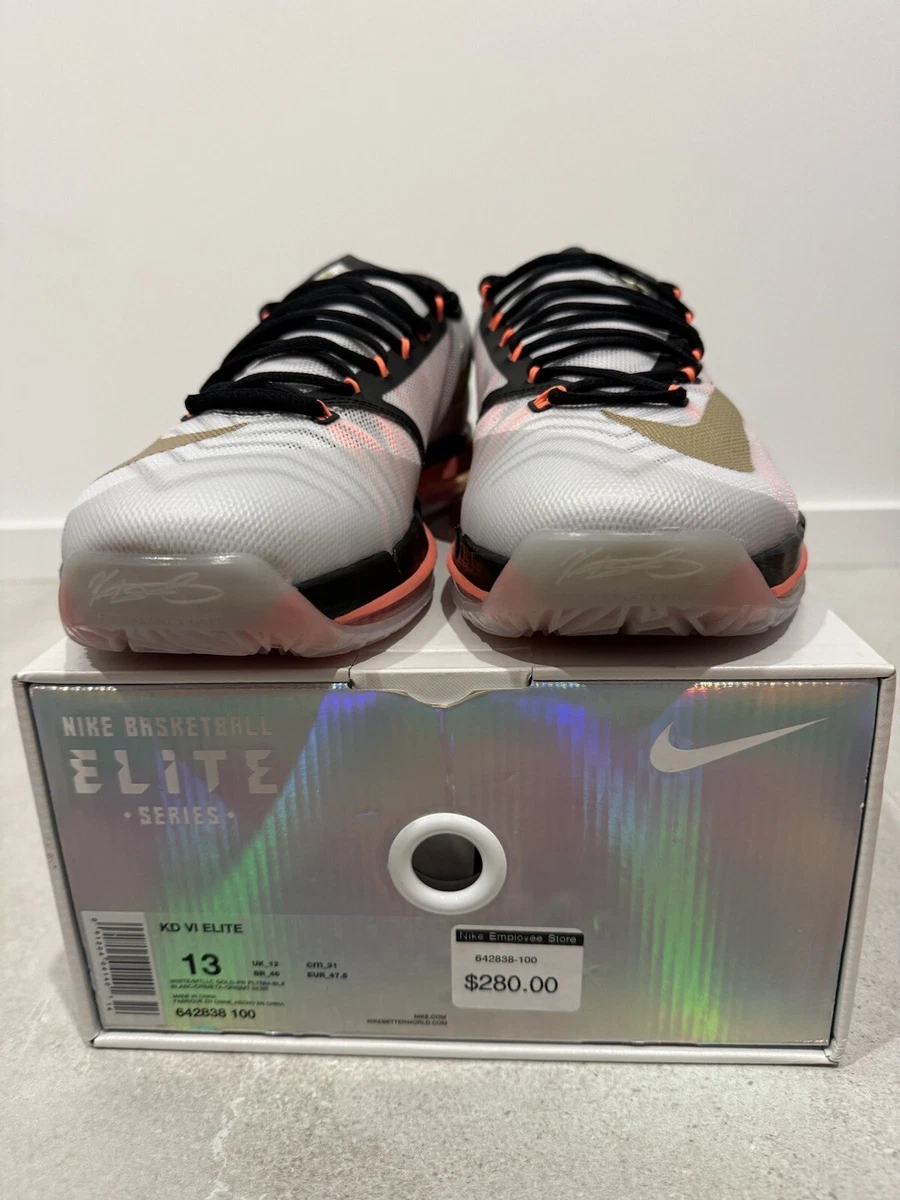 Las mejores ofertas en Nike KD 6 Elite Gold - 642838-100 | eBay