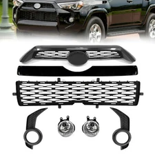 Front Bumper Grille Assembly Set For 2014-2019 Toyota 4Runner SR5