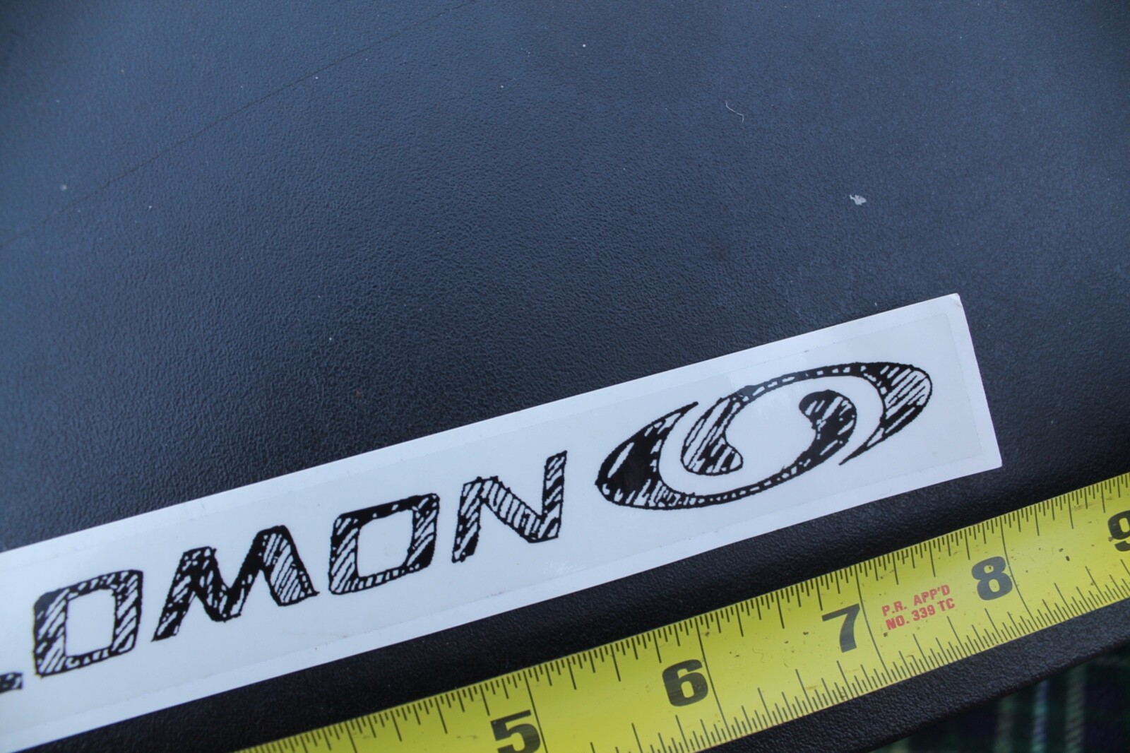 SALOMON ADESIVO Snowboard Sci Snow Mountain Originale SNB3 Vintage Snowboard