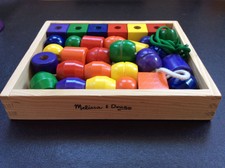 melissa & doug primary lacing beads