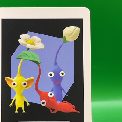 Pikmin A-6 Novelty AR Card Nintendo Reality Games 3DS TCG Japanese