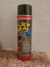 Flex Seal Colors Jumbo Can Liquid Rubber Spray Sealant Coating, 14 oz, Black