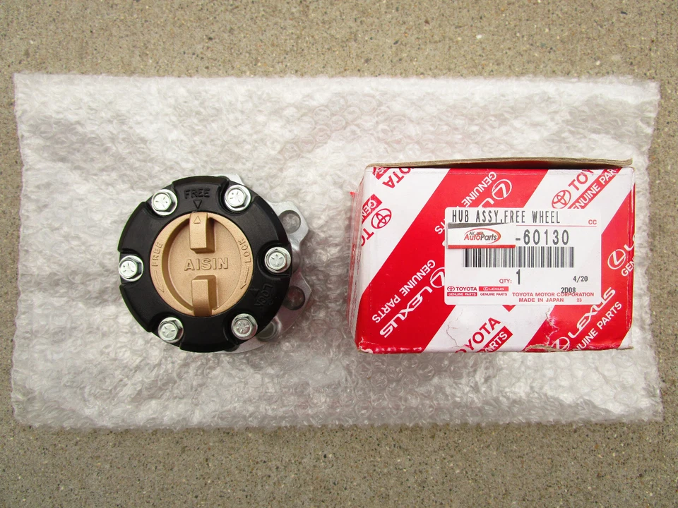 99-18 TOYOTA LAND CRUISER HZJ71 RUEDA LIBRE BUJE DE BLOQUEO MANUAL CANTIDAD 1 OEM NUEVO Foto 2 de 4