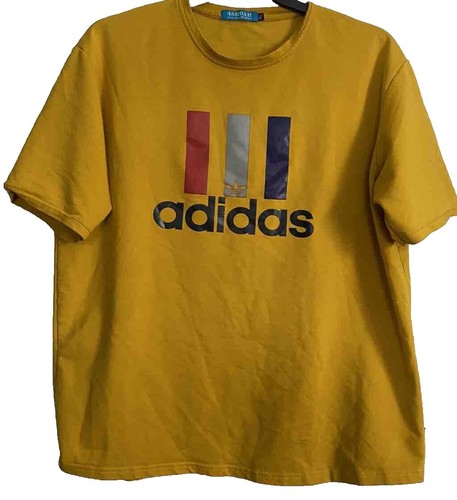 Vintage 80s Adidas Run DMC Sweatshirt Men's Size Medium Hip Hop