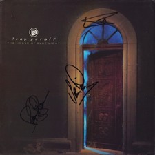 DEEP PURPLE The House of Blue Light 12" IAN GILLAN Glover Paice Autograph SIGNED