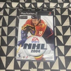 EA Sports "NHL 2004" (Sony PlayStation 2, 2003) PS2 Complete with Manual