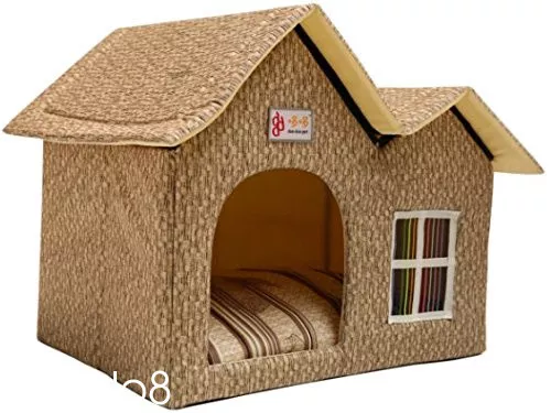 Beds Kennell Tent Crate Dog House Indoor Pet Toys Tiny Dog House Puppy Home  Cat Enclosure Outdoor Cachorro Dog Furniture Fg24