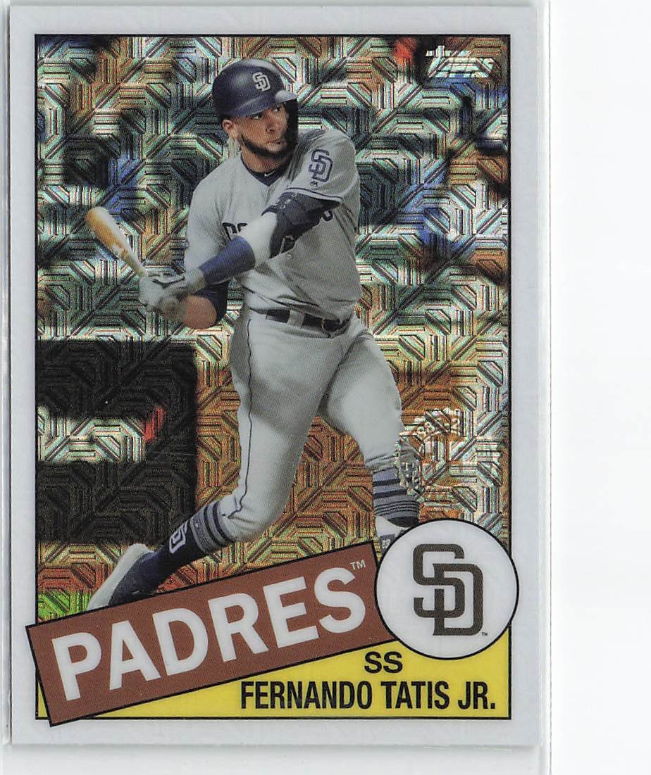 2020 Topps Update #CPC-35 Fernando Tatis Jr. 1985 Topps Chrome Silver Pack