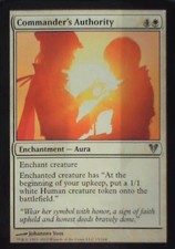 Commander's Authority - Avacyn Restored: #13, Magic: The Gathering Nm C256