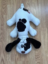 Pound Puppy Puppies 1985 TONKA Large 18 Gray Dog Long Ear Plush 80s