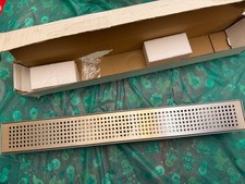 Miseno MNO26LD 26" Pattern Grate Linear Shower Drain,Stainless Steel