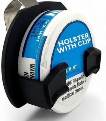 Holster Clip Compatible with Tins, Belt or Car Sun Visor Accessory - Fun, Fun