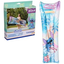 WHITE/BLUE/PURPLE - SWIMWAYS STITCH SUNTANNER POOL FLOAT
