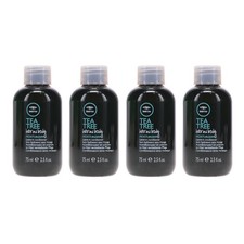 Paul Mitchell Tea Tree Hair and Body Moisturizer 2.5 oz 4 Pack