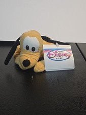 Pluto Mini Bean Bag Plush Toy Disney Vintage 90s