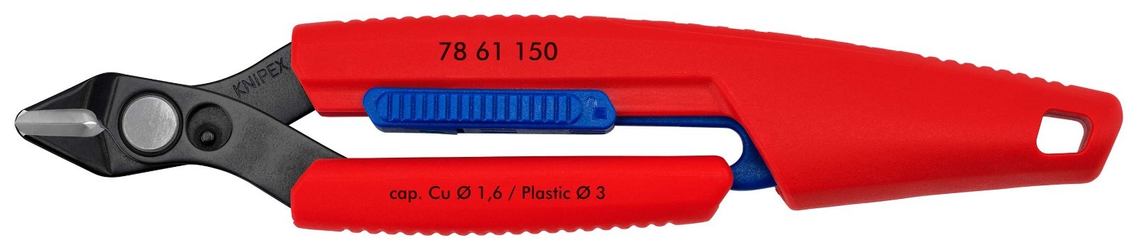 Knipex 78 61 150 Slim Knips® Diagonal Flush Cut Electronic Side Cutter Pliers