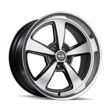 Ridler Wheels 652 18x8 0 Black Diamond Cut Face Lip 5x139.7 5x5.5 Qty 1