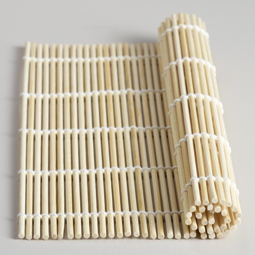 JapanBargain, 2 Pack Large Sushi Roll Bamboo Mats, 10.5" Square Natural Bambo... - Picture 2 of 5