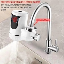 Electric Water Heater Digital Display Modes Instant Hot Rotatable Tap 3000W