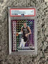 2023-24 MOSAIC VICTOR WEMBANYAMA INTRODUCTIONS RC PURPLE #/99 PSA 9