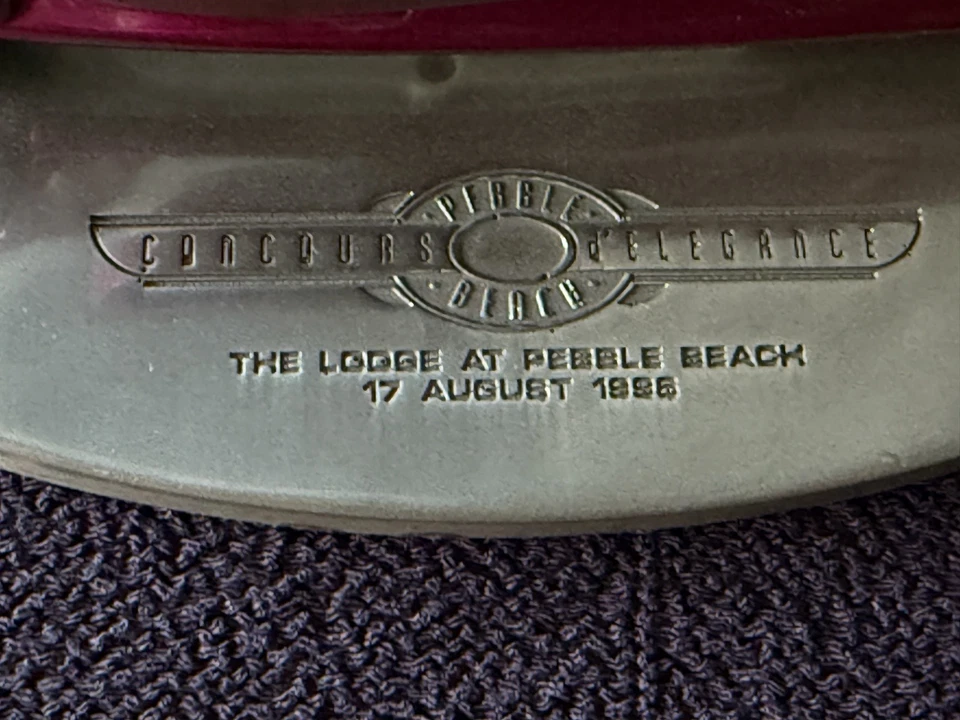 普利茅斯 PROWLER 1996 卵石海滩 Concours Ltd Ed 比例模型 VIP 礼品克莱斯勒 — 第 3/4 张图片