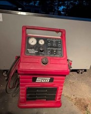 Sun Motorvac Carbon Cleaner Fuel Injection Service Machine W Hoses
