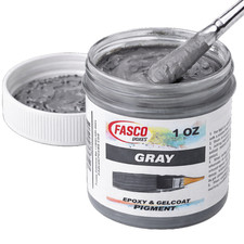 Grey Pigment for Gelcoat and Epoxy (1 oz)