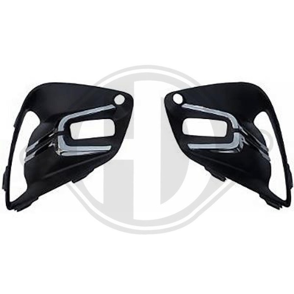 4417049 LüFtungsgitter, StoßFäNger Links Rechts FüR Renault Clio V (B7_)-image