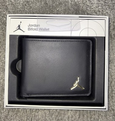New Jordan Jumpman Ingot Bifold Wallet Men s Black Style MA0819-023