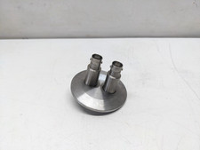 High Vacuum NW40 Dual Electrical Feedthrough Flange