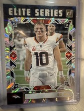 2025 Panini Donruss Elite Series Bo Nix #TES-BNI Denver Broncos NFL