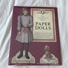 Vtg Samantha's Paper Dolls / American Girl Pastimes NEW Sealed
