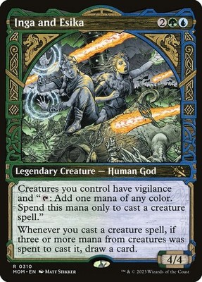 Inga und Esika (EX/NM) Ramp Commander MTG Rabatt: 5+ Magic Singles