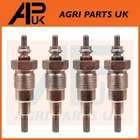 4 Glow Heater Plug for International IH 275 276 354 374 384 414 434 444 Tractor