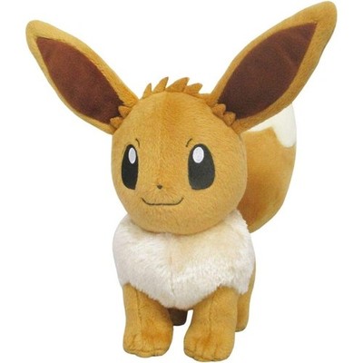 Pokemon Eevee Female Form Plush ALL STAR COLLECTION S San-ei Japan Official