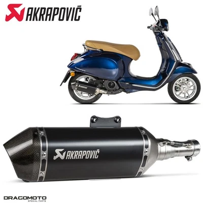 Escape VESPA PRIMAVERA 150 S IGET ABS 3V 2021-2022 AKRAPOVIC Negro S-VE125SO3... - Imagen 1 de 4