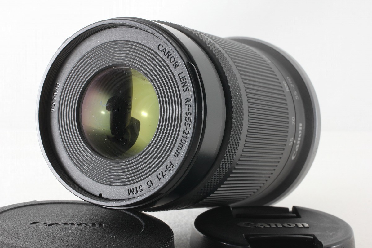 Canon RF-S 55-210mm F5-7.1 IS STM Telephoto Zoom Lens Used