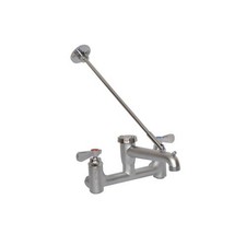 Bk Resources BKSFWB3 8 in on Center Service Faucet with Vacuum Breaker