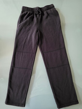 Jumping Beans Fleece Pants w/Knee Piece Dark Black Unisex Sz 7 POE 6